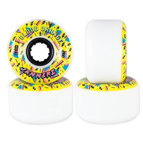 Blood Orange Wheels Jammerz 60mm 82a White