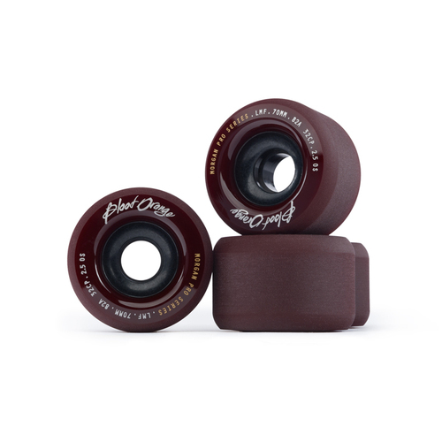 Blood Orange Wheels Morgan Pro 70mm 82a Maroon