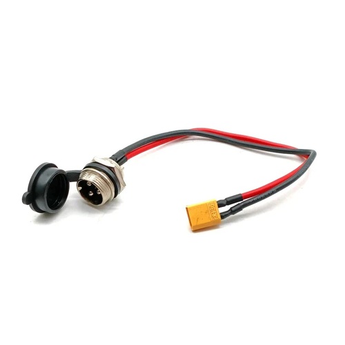 E-Scooter Charge Port 3 Pin Male XT30 Connector GX16 Port