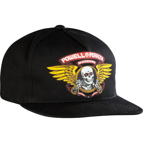 Powell Peralta Hat Winged Ripper Black