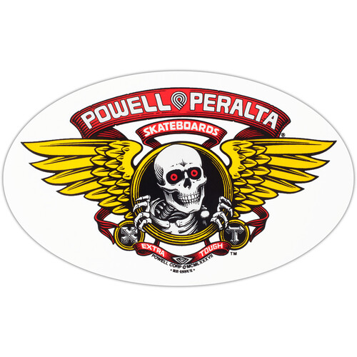 Powell Peralta Sticker Winged Ripper 16.7cm