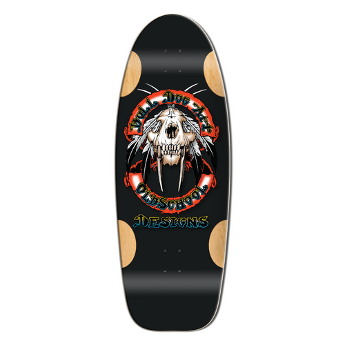 Bulldog Deck Sabertooth Black Formica 11.875 Inch Width