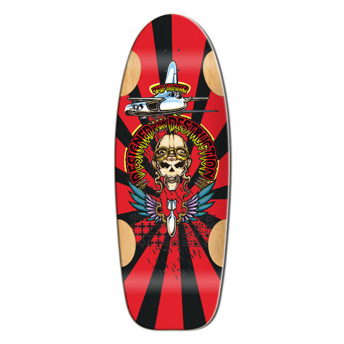 Bulldog Deck Tailgunner Black Formica 11.875 Inch Width