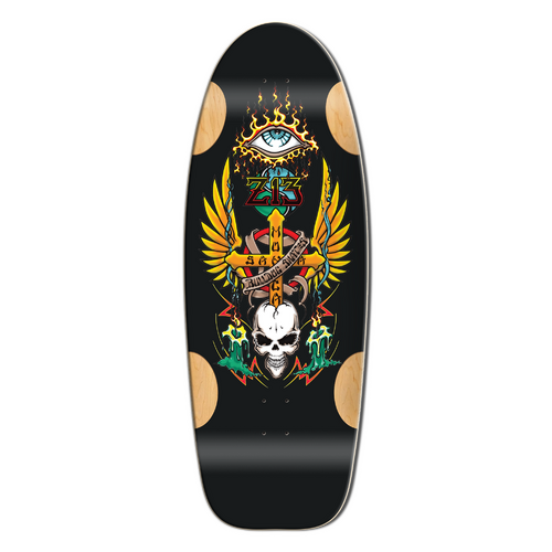 Bulldog Deck Z13 Black Formica 11.875 Inch Width
