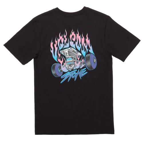 Volcom Youth Tee Trux Black [Size: Youth 10]