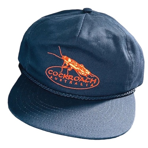 Cockroach Cap Hat Mascot Snapback Navy