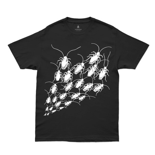 Cockroach Tee Plague Black [Size: Mens Medium]