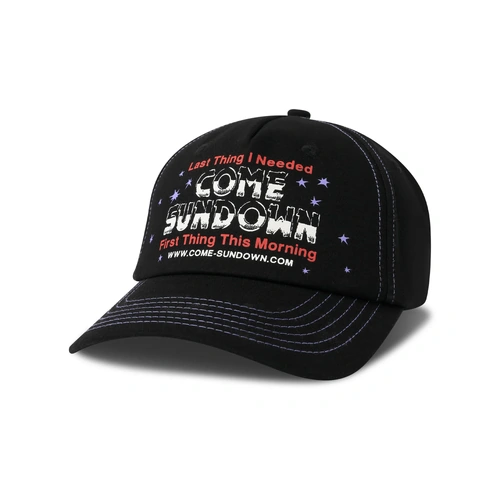 Come Sundown Hat Last Thing Cap Black