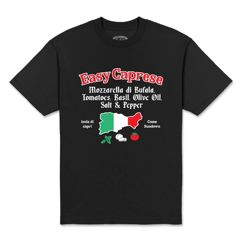 Come Sundown Tee Caprese Black [Size: Mens Large] [Colour: Black]