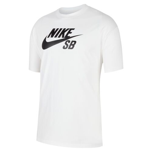 Nike SB Tee Logo White/Black [Size: Mens Small]