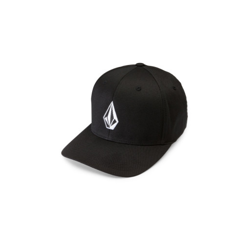 Volcom Hat Full Stone XFit Flexfit Black [Size: S-M]