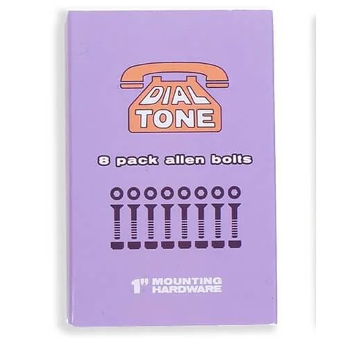 Dial Tone Matchbook Bolts (1") Allen Black