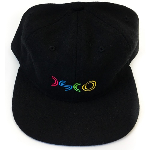 DSCO Hat Stitch Logo Wool Black
