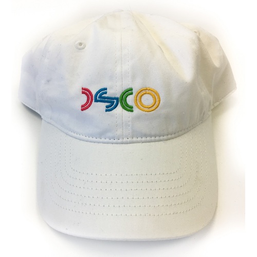DSCO Hat Stitch Logo White 6 Panel