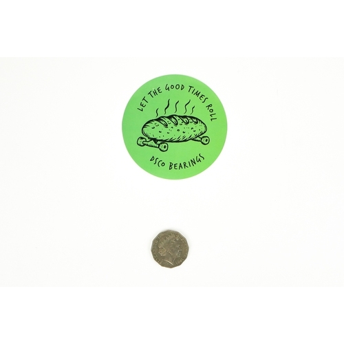 DSCO Bread Roll Green Sticker