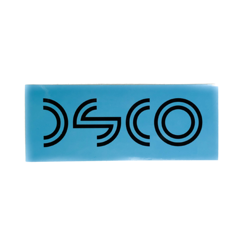 DSCO Logo Cyan Sticker
