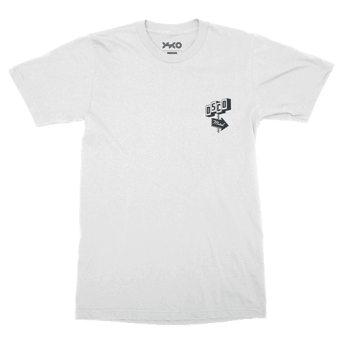 DSCO Tee Motel White [Size: Mens XX Large] [Colour: White]