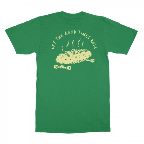DSCO Youth Tee Bread Roll Green [Size: Youth 10/Small]