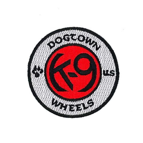 Dogtown K-9 Patch Red/Silver