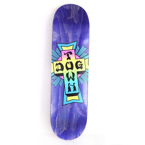 Dogtown Deck 8.5 Cross Logo Assorted Stains/Assorted Cross Colours