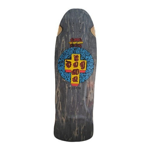 Dogtown Deck Red Dog Mid Size Crisis 80s Reissue Black Stain 10.25