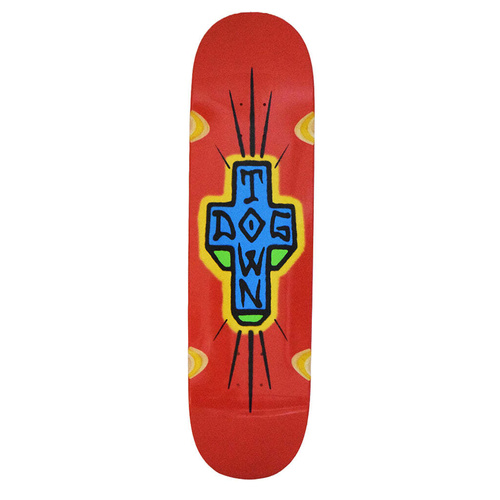 Dogtown Deck Spray Cross Loose Trucks Red 8.75