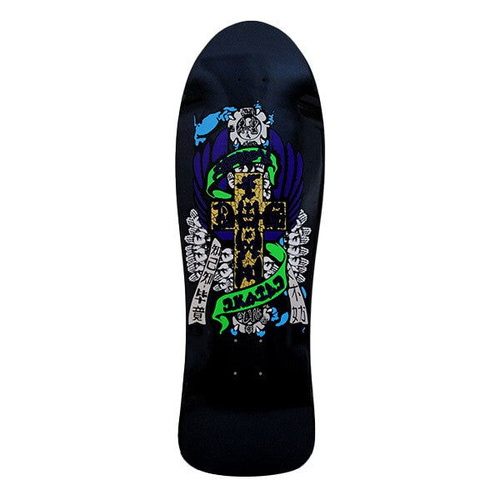 Dogtown Deck Eric Dressen 80s Hands Reissue Black/Blue Pearl Full Dip 10.0