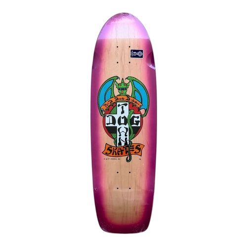Dogtown Deck 9.135 Red Dog OG 70s Rider Natural/Purple Fade