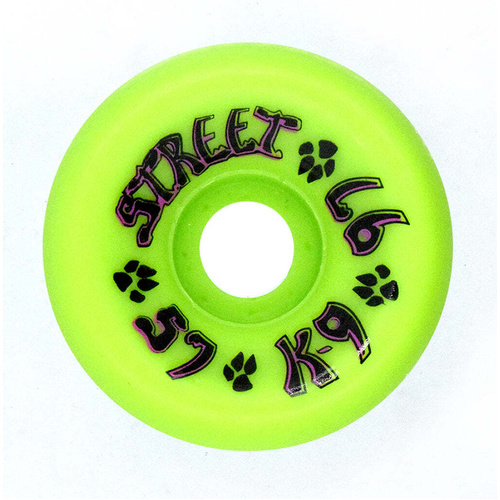 Dogtown K-9 Wheels 57mm (97a) 80s Lime Green