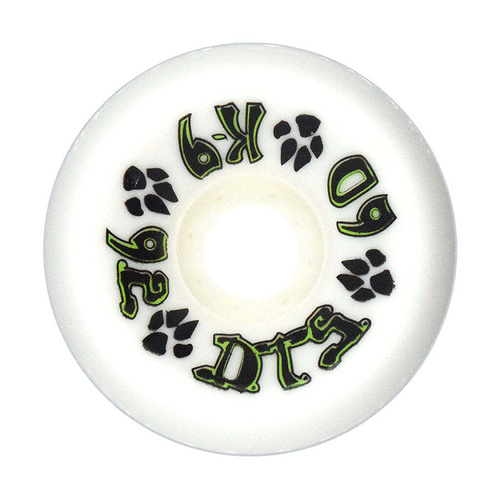 Dogtown K-9 wheels 60mm (92a) 80s White