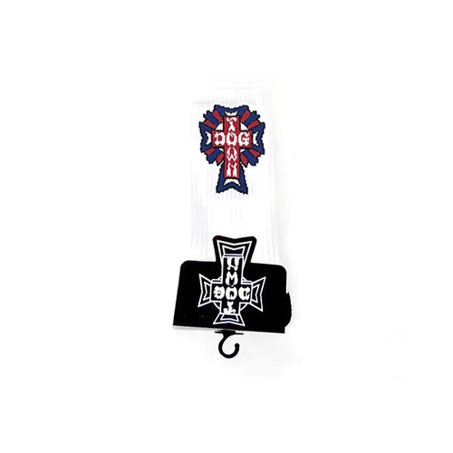 Dogtown Socks Crew USA White