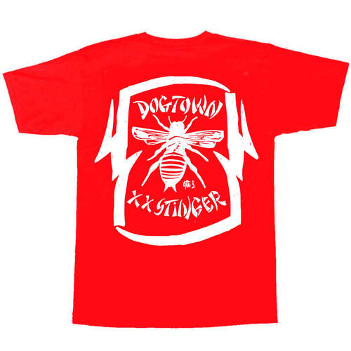 Dogtown Tee Stinger Red/White