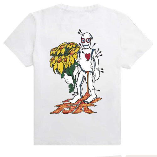 Dogtown Tee Bryce Kanights Flower Guy White [Size: Mens XX Large] [Colour: White]