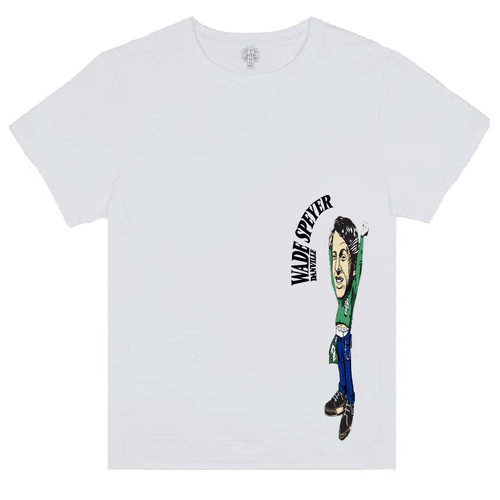 Dogtown Tee Wade Speyer Victory White [Size: Mens Large] [Colour: White]