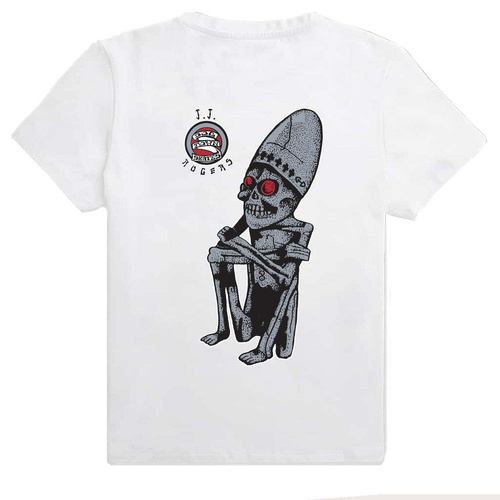 Dogtown Tee JJ Rogers God of Death White [Size: Mens XX Large] [Colour: White]