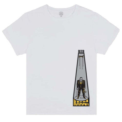 Dogtown Tee Karma Tsocheff Puppet White  [Size: Mens X Large]