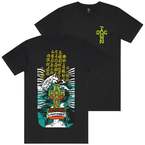 Dogtown Tee Aaron Murray Kanji Athletic Black [Size: Mens Small]