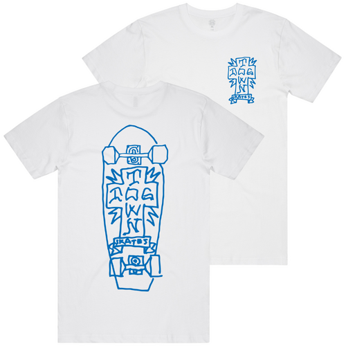 Dogtown Tee Gonz 2 White [Size: Mens Small]