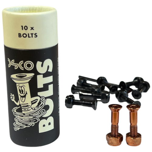 DSCO Bolts 7/8 Inch 8 x Black 2 x Rose Gold