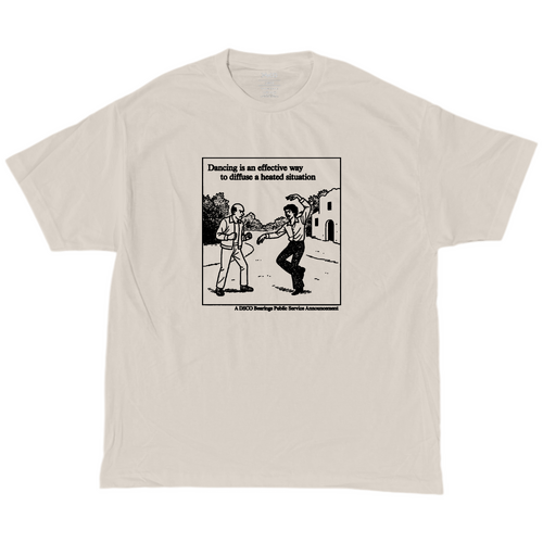 DSCO Tee Dance Bone [Size: Mens Small] [Colour: White]