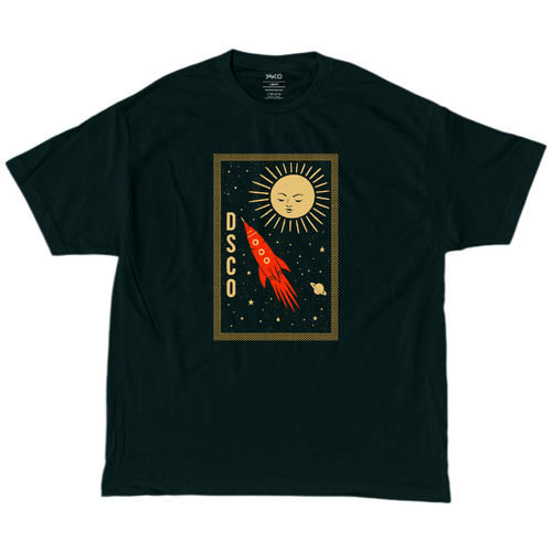 DSCO Tee Spaceship Pine Green [Size: Mens Medium] [Colour: Green]