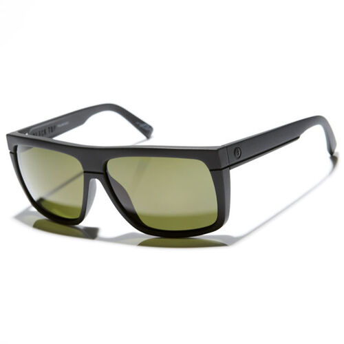 Electric Sunglasses Black Top Matte Black/Grey Polarized