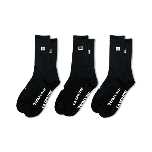 Eternal Youth Socks 3 Pack Black US 2-6