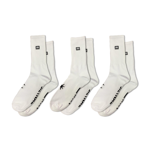 Eternal Youth Socks 3 Pack White US 2-6