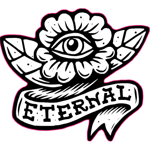 Eternal Wasteland Eye Sticker