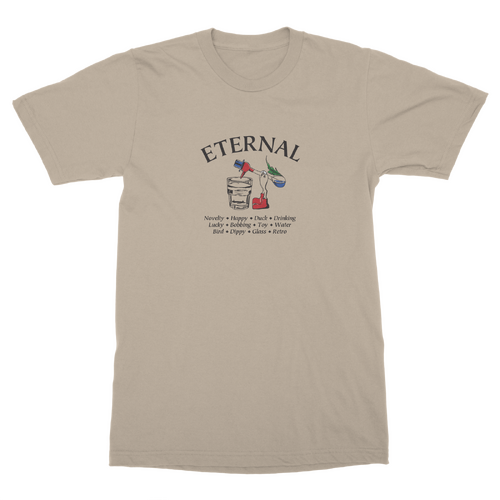 Eternal Tee Dippy Bone [Size: Mens Large] [Colour: Brown]