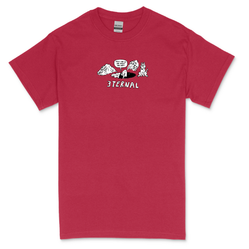 Eternal Tee Dirt Cherry Red [Size: Mens Small]