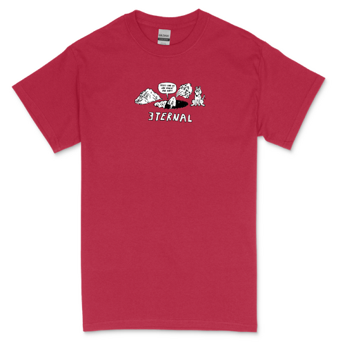 Eternal Tee Dirt Cherry Red [Size: Mens X Large] [Colour: Red]