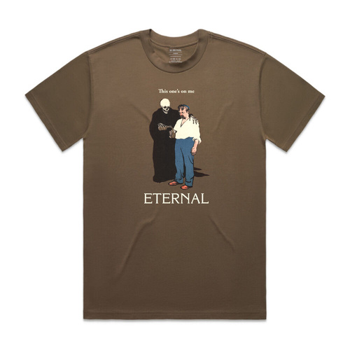 Eternal Tee My Shout Walnut [Size: Mens Large] [Colour: Brown]