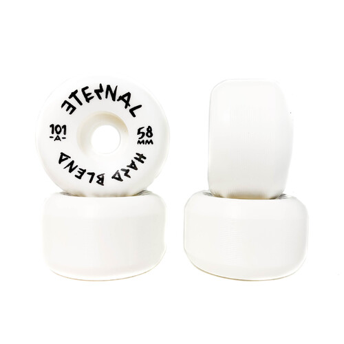 Eternal Wheels 58mm (101A) Hard Blend White